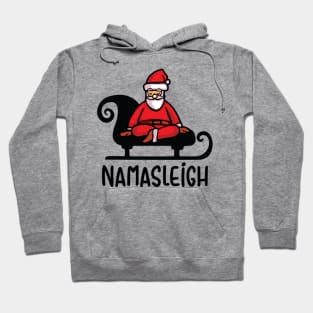 Namasleigh Yoga Funny Christmas Sweater Hoodie